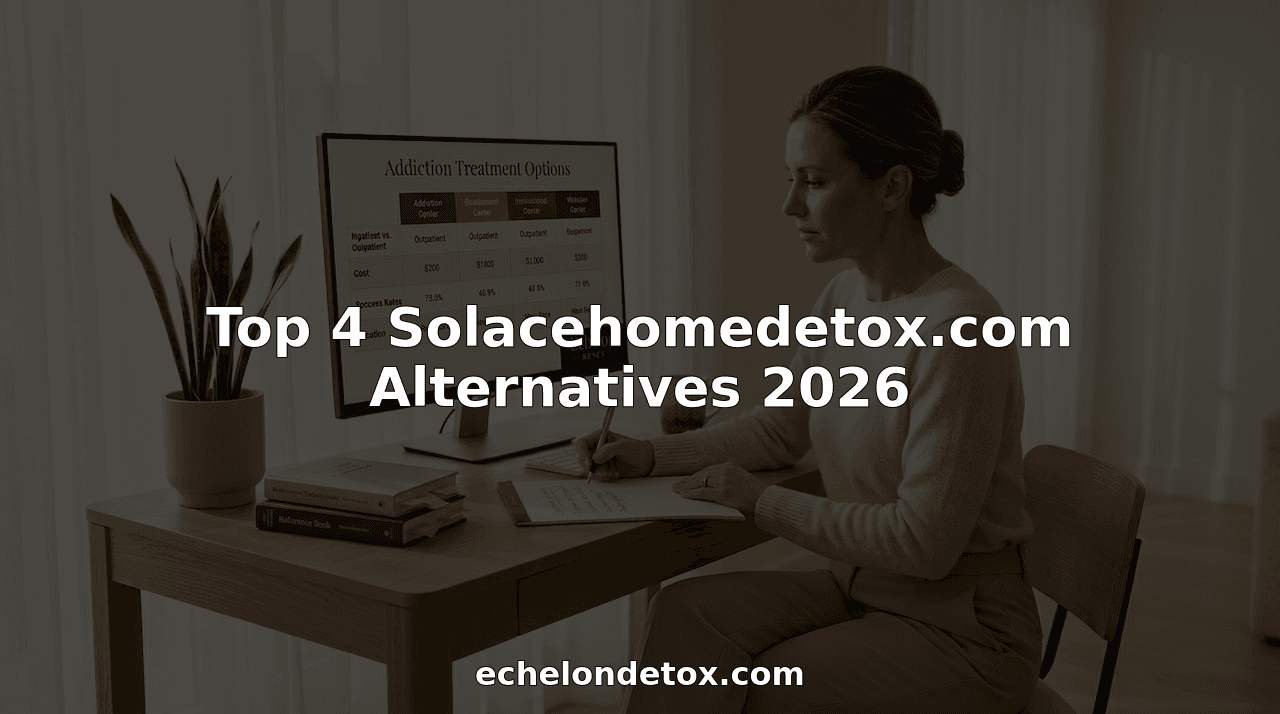 Top 4 Solacehomedetox.com Alternatives 2026